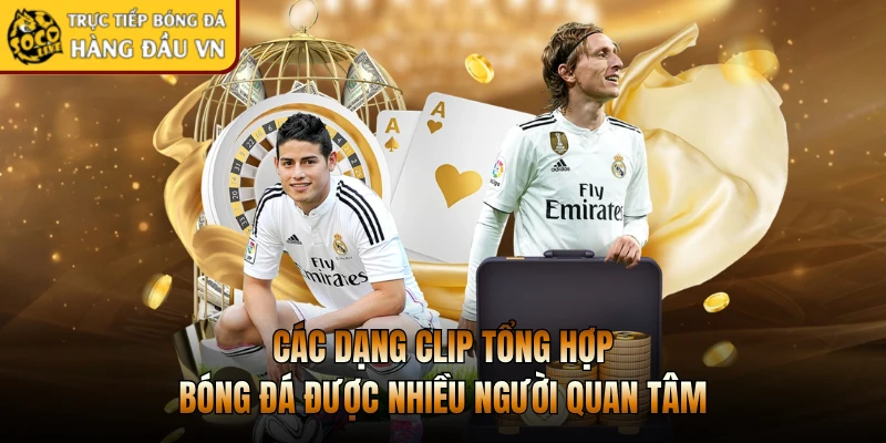 Các dạng clip tổng hợp bóng đá được nhiều người quan tâm
