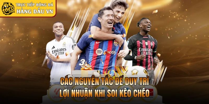 Các nguyên tắc để duy trì lợi nhuận khi soi kèo chéo