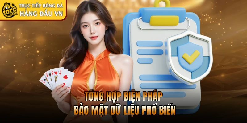 Tổng hợp biện pháp bảo mật dữ liệu phổ biến